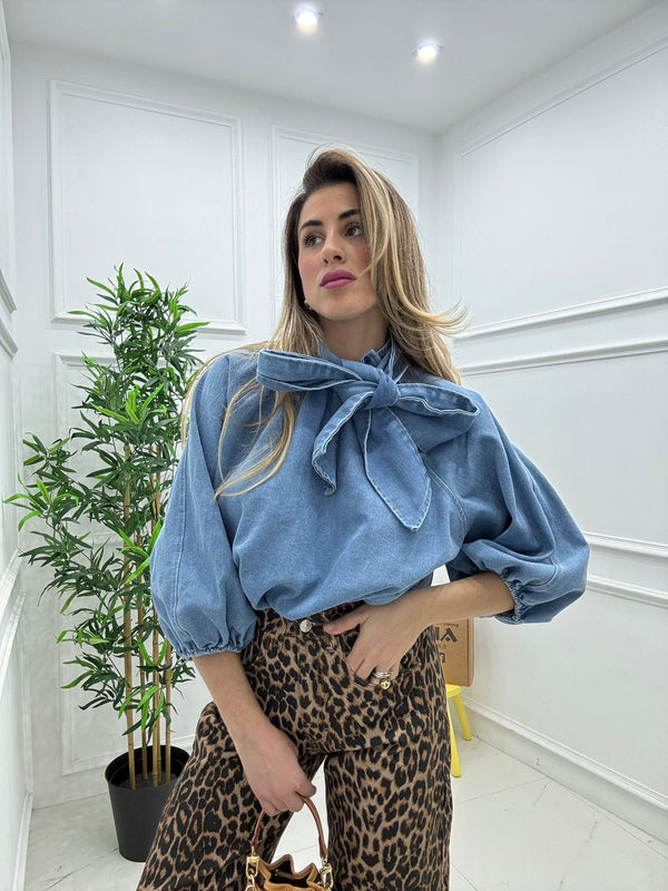 Camicia Fiocco Denim