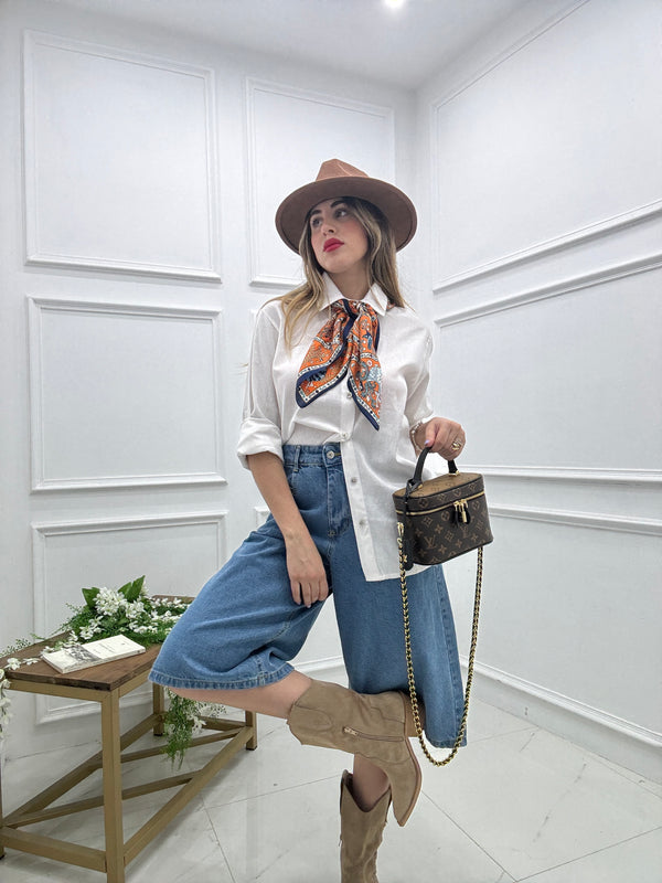 Camicia con Foulard