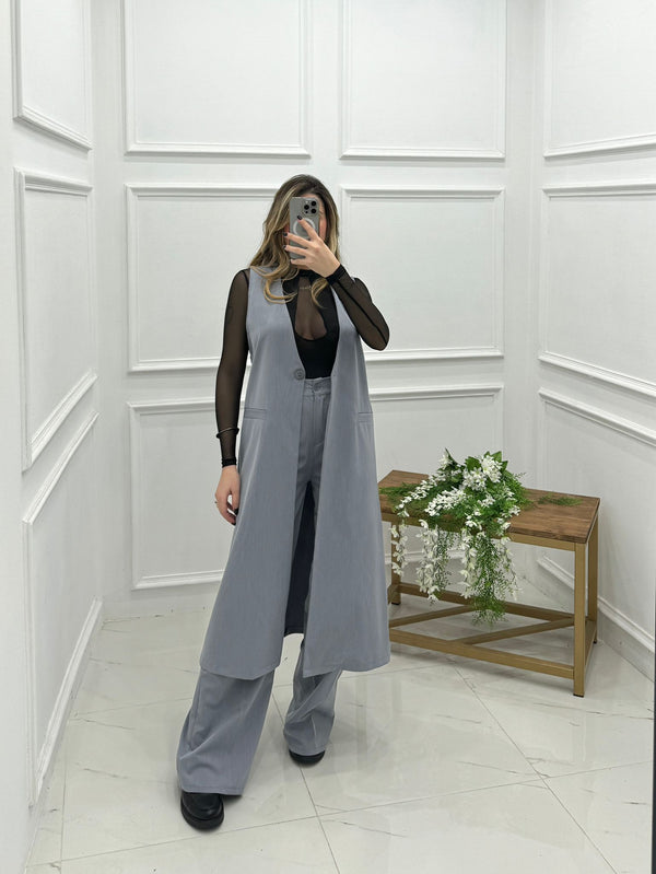 tailleur 13163 con smanicato lungo